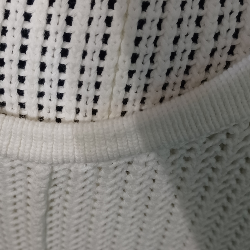 Athleta Crew Neck 3/4 lenght sleeve Sweater Off White Size M - Picture 6 of 9